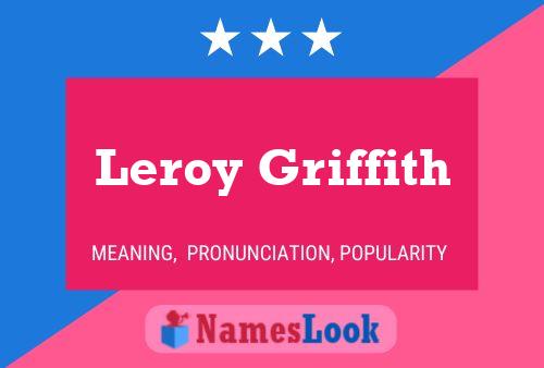 ملصق اسم Leroy Griffith