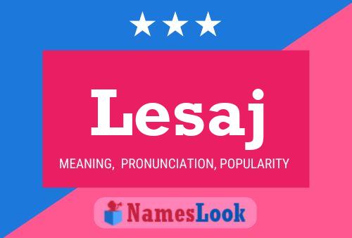 ملصق اسم Lesaj