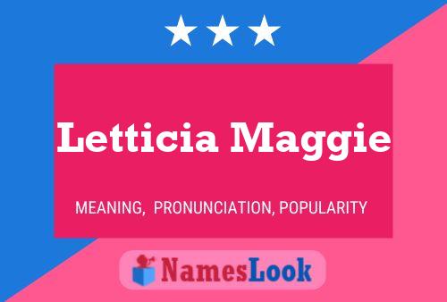 ملصق اسم Letticia Maggie