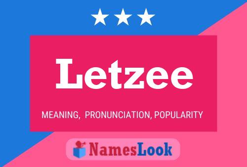 ملصق اسم Letzee