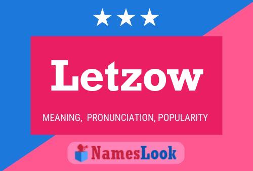 ملصق اسم Letzow