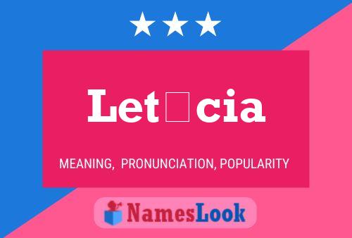 ملصق اسم Letícia