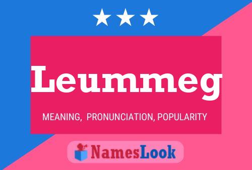 ملصق اسم Leummeg