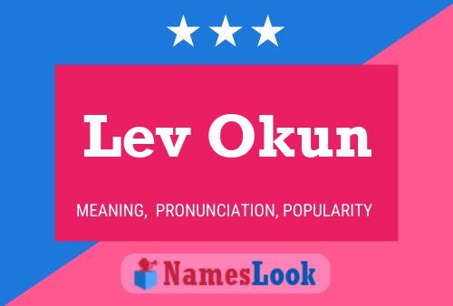 ملصق اسم Lev Okun