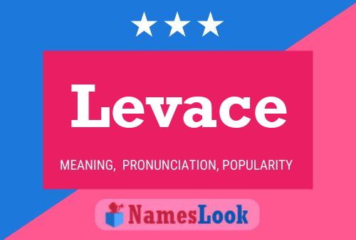 ملصق اسم Levace