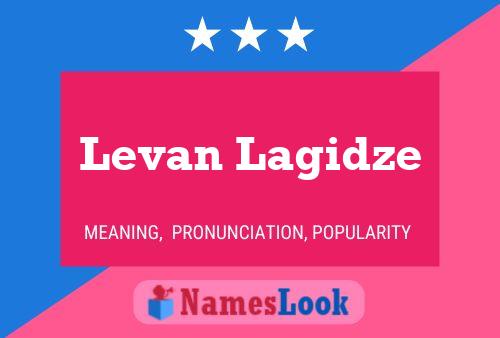 ملصق اسم Levan Lagidze