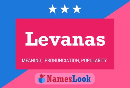 ملصق اسم Levanas