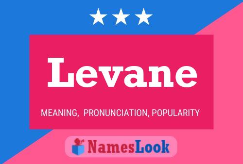 ملصق اسم Levane