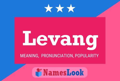 ملصق اسم Levang