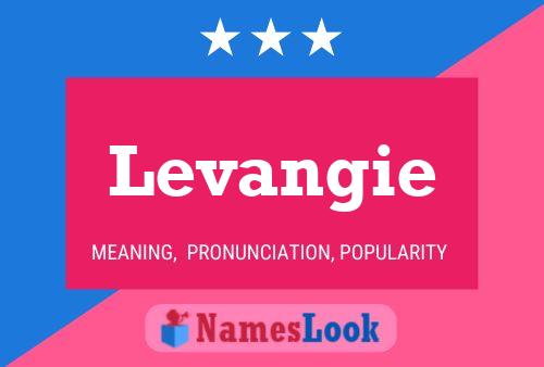 ملصق اسم Levangie