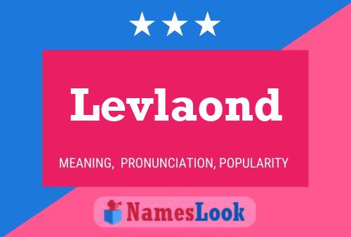 ملصق اسم Levlaond