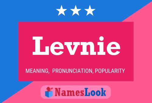 ملصق اسم Levnie