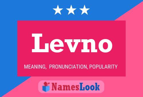 ملصق اسم Levno