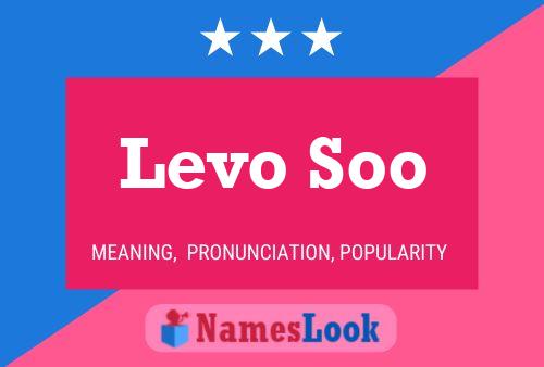 ملصق اسم Levo Soo