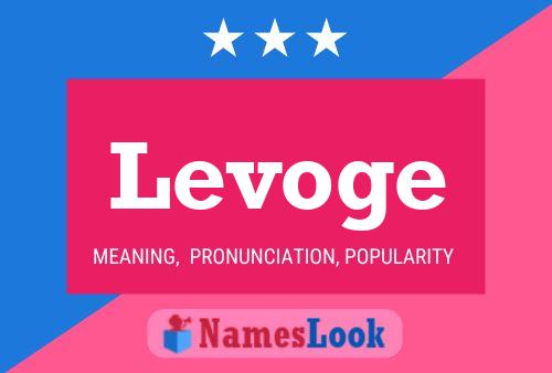 ملصق اسم Levoge