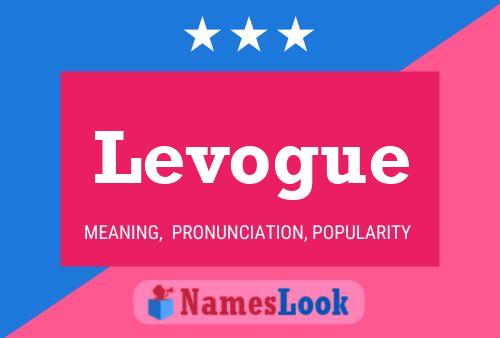 ملصق اسم Levogue