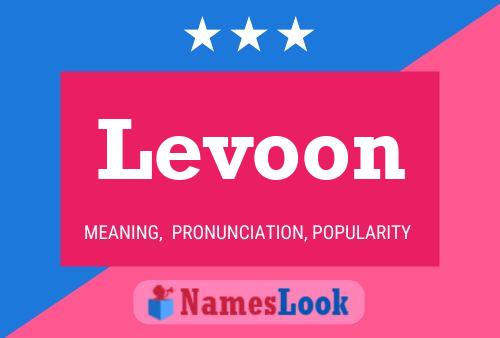 ملصق اسم Levoon