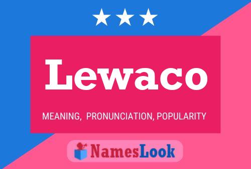 ملصق اسم Lewaco