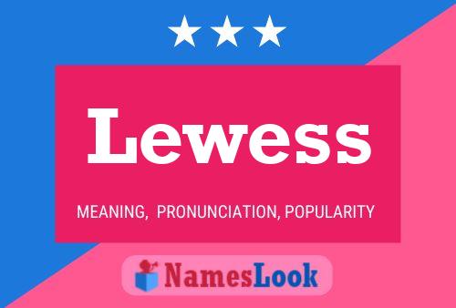 ملصق اسم Lewess