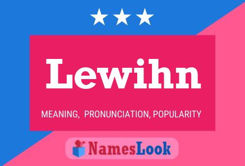 ملصق اسم Lewihn