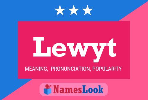 ملصق اسم Lewyt