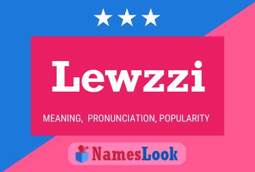 ملصق اسم Lewzzi