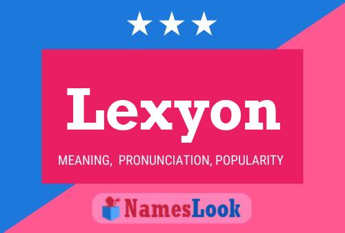 ملصق اسم Lexyon