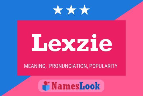 ملصق اسم Lexzie