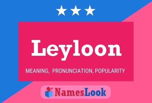 ملصق اسم Leyloon