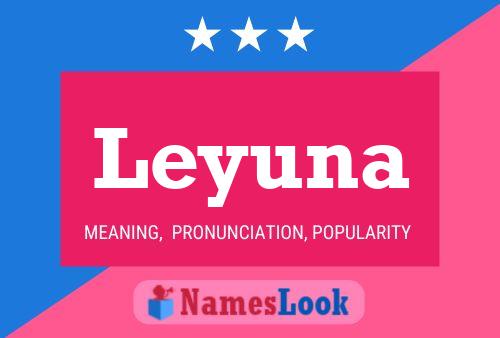 ملصق اسم Leyuna