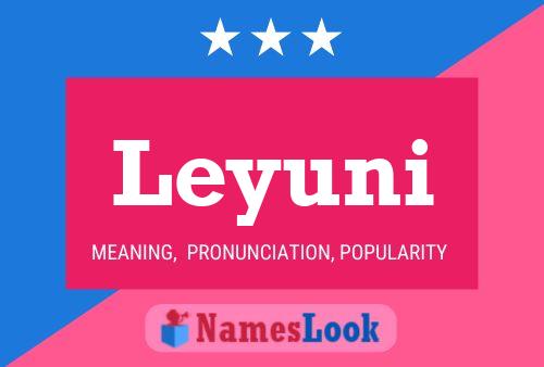 ملصق اسم Leyuni