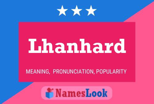 ملصق اسم Lhanhard