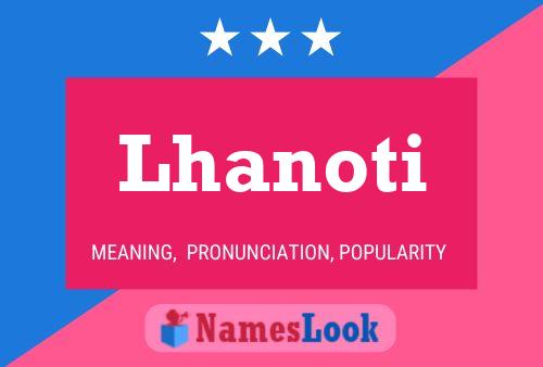 ملصق اسم Lhanoti