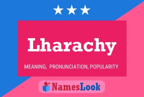 ملصق اسم Lharachy