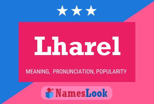 ملصق اسم Lharel