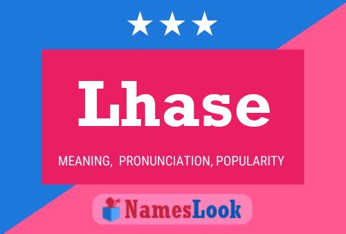 ملصق اسم Lhase