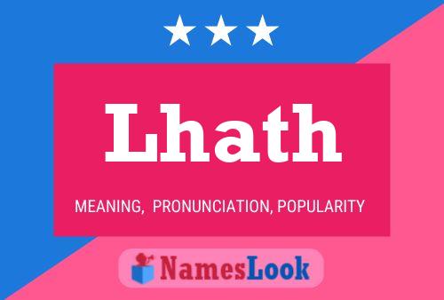 ملصق اسم Lhath