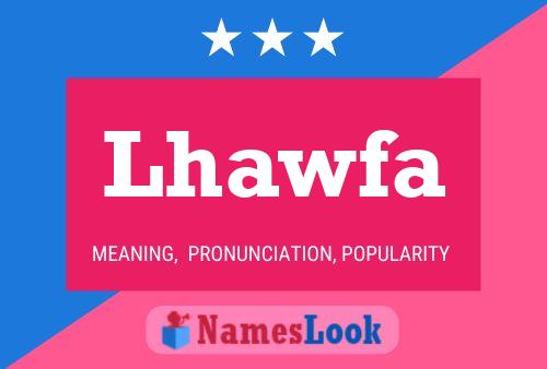 ملصق اسم Lhawfa