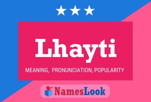 ملصق اسم Lhayti