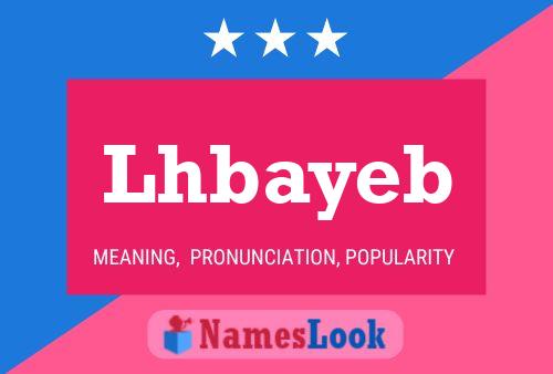 ملصق اسم Lhbayeb