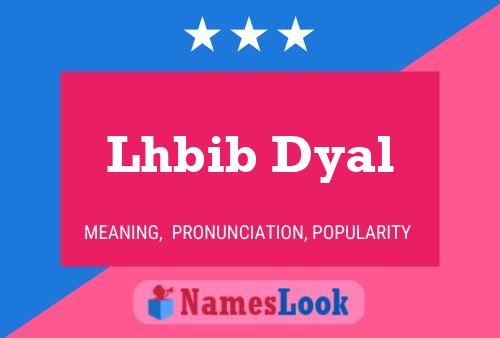 ملصق اسم Lhbib Dyal