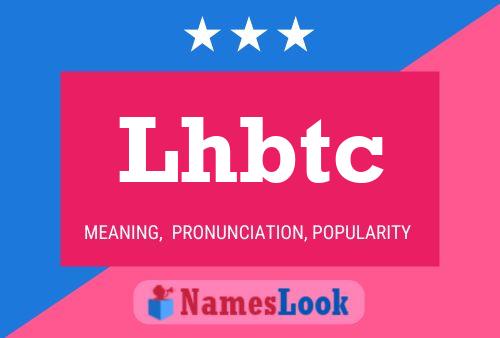 ملصق اسم Lhbtc