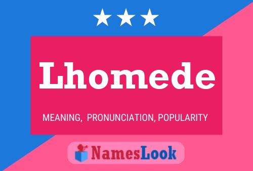 ملصق اسم Lhomede