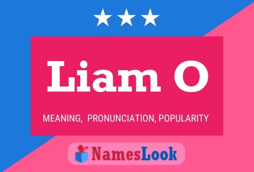 ملصق اسم Liam O