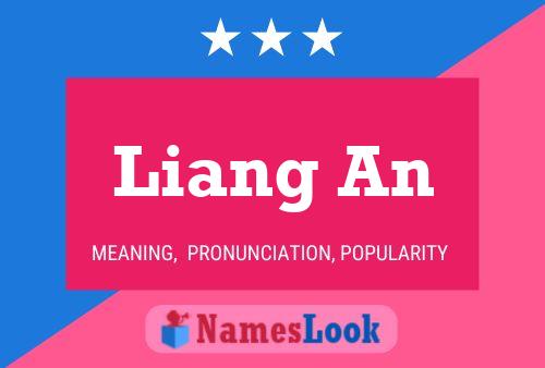 ملصق اسم Liang An