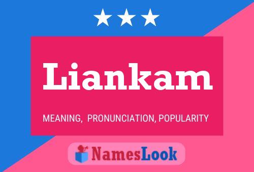 ملصق اسم Liankam