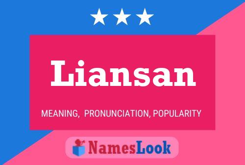 ملصق اسم Liansan