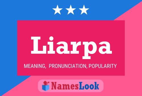 ملصق اسم Liarpa