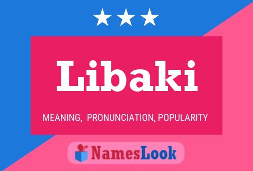 ملصق اسم Libaki