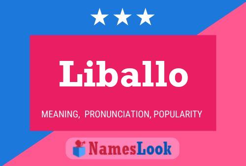 ملصق اسم Liballo